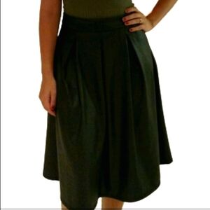 French Kiss Faux Leather Skirt